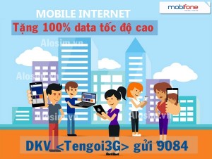 Mobifone khuyến mãi 100% data Fast Connect ngày 9/8/2016