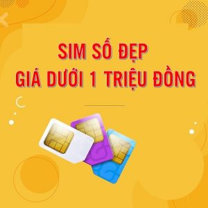 Sim số đẹp giá 1 trieu dong