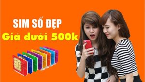 Sim số đẹp dưới 500k