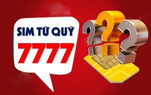 ý ngĩa sim tứ quý 7777
