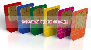 Sim số đẹp cho sinh viên