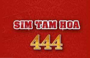 Sim Tam hoa 444