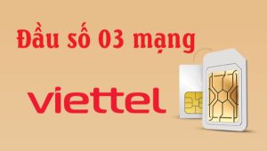 Đầu số 03 mạng Viettel