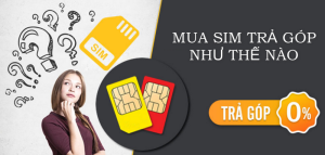 Mua sim trả góp đơn giản