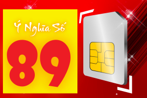 Ý nghĩa của số 89 trong sim số đẹp con số Phát Cửu